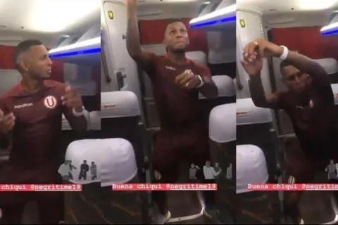 El baile de Alberto Quintero tras la clasificación de Universitario