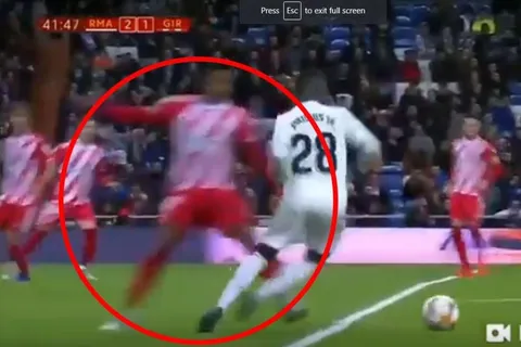 El penal de Choco Lozano contra Vinicius