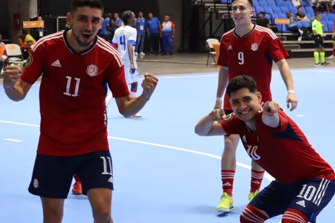 Costa Rica superó a Haití en su primero juego del Campeonato de Concacaf de Futsal