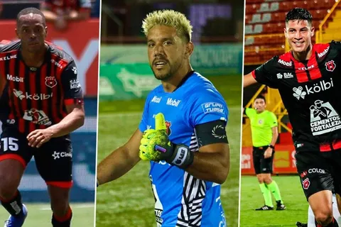 Los jugadores que podrían dejar Alajuelense en junio