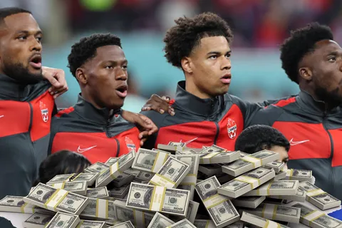 El valor de la plantilla de la Selección de Canadá según Transfermarkt