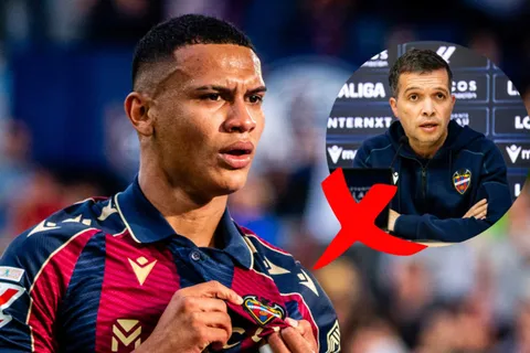 Entrenador del Levante aclara la verdad sobre nueva ausencia de Kervin Arriaga: "No está acostumbrado..."