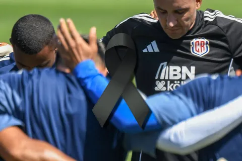 Luto en la Selección de Costa Rica.