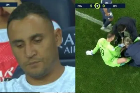 Keylor Navas estuvo cerca de entrar pero Galtier decidió mantener a Donnarumma en el arco del PSG