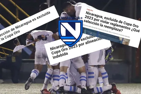 La reacción de la prensa internacional tras la expulsión de Nicaragua de la Copa Oro 2023