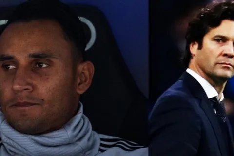El insólito enfado de Solari con Keylor en los entrenamientos
