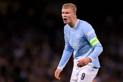 Haaland supera al Kun Agüero como máximo goleador del Manchester City en Champions League