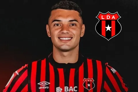 El primer mensaje de Malcom Pilone como refuerzo de Machillo Ramírez en Alajuelense: “En mi corazón”