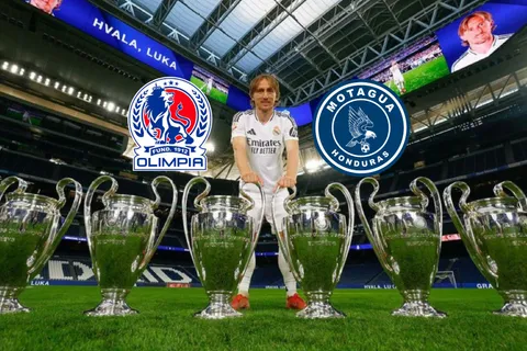 El ex Olimpia y Motagua que se coló en la despedida de Luka Modric en el Real Madrid