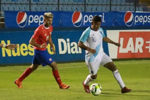 Costa Rica amargó regreso de Guatemala a la competencia oficial en preolímpico