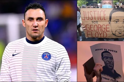 Keylor Navas se suma a las protestas por el asesinato de George Floyd