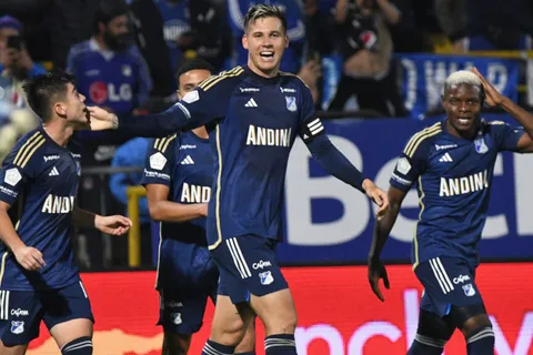 Juan Pablo Vargas anotó un golazo en el triunfo de Millonarios (VIDEO)