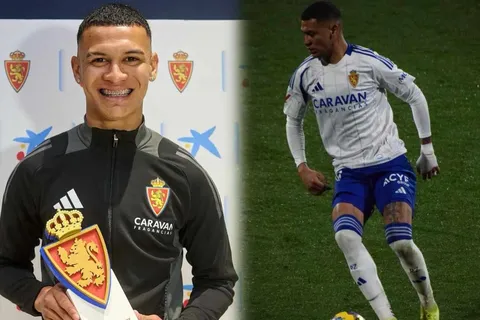 Kervin Arriaga se destaca: el premio que recibió el hondureño por parte de Real Zaragoza