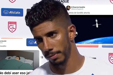 Los memes contra Gerardo Gordillo por los dos penales errados en Motagua ante Comunicaciones por la Liga Concacaf
