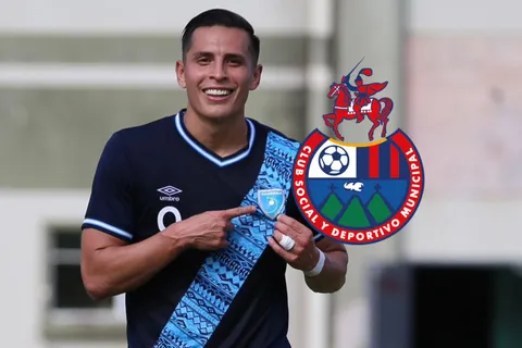 Rubio Rubín con la Selección de Guatemala.