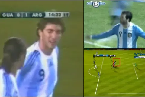 Gonzalo Higuaín ante rivales rivales centroamericanos