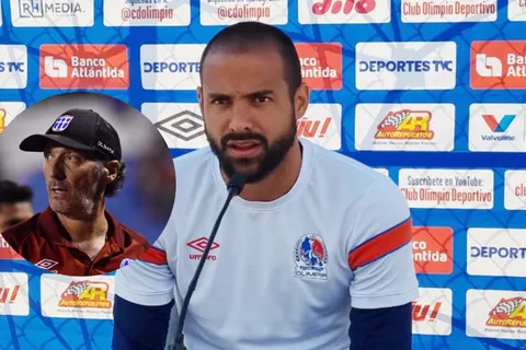 ¿Lo convencerá? Edrick Menjívar da pistas sobre el futuro de Pedro Troglio en Olimpia