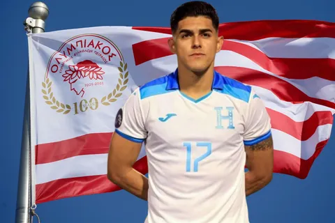 Luis Palma ya lo sabe, el recado que envió Olympiacos antes de la fecha FIFA con Honduras