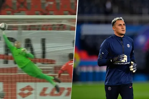 Keylor Navas realiza una espectacular atajada ante Dijon [VIDEO]