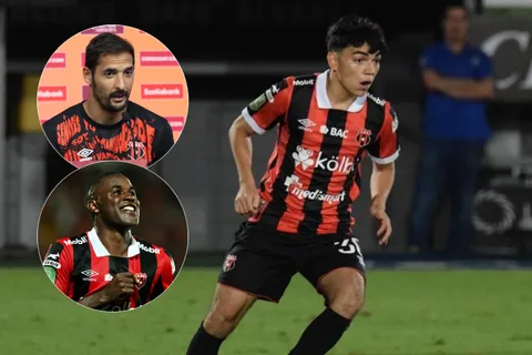 Alajuelense: el gesto de Joel Campbell y Celso Borges con Leo Menjívar