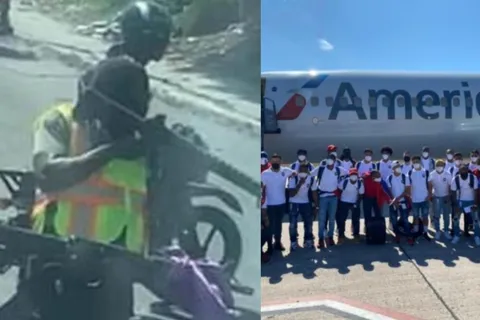 Asaltaron con armas de fuego a la Selección de Belice en Haití [VIDEO]