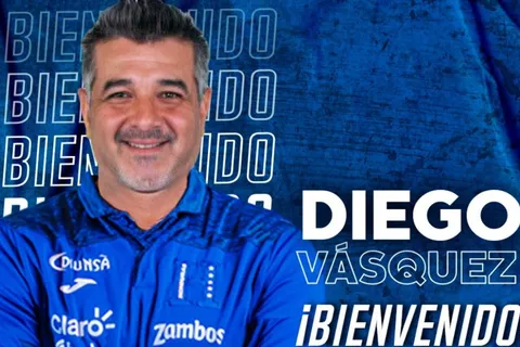 El cuerpo técnico que tendrá Diego Vásquez en Honduras