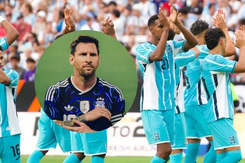 Se revela el jugador hondureño que se quedó con la camisa de Lionel Messi tras amistoso ante Argentina