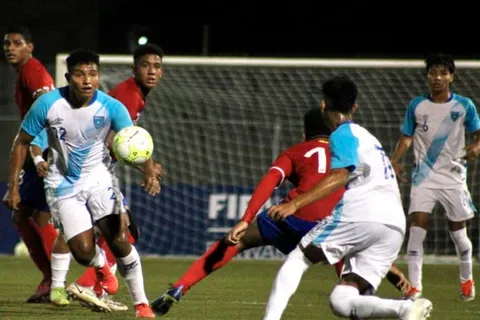 Costa Rica y Guatemala empataron en torneo de UNCAF Sub-19