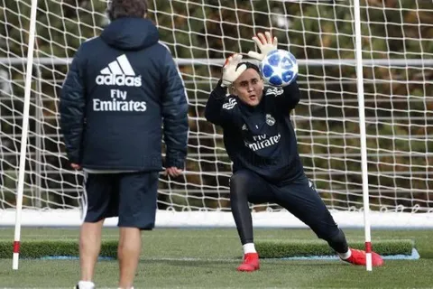 Keylor vuelve a los entrenamientos y sería titular en Roma