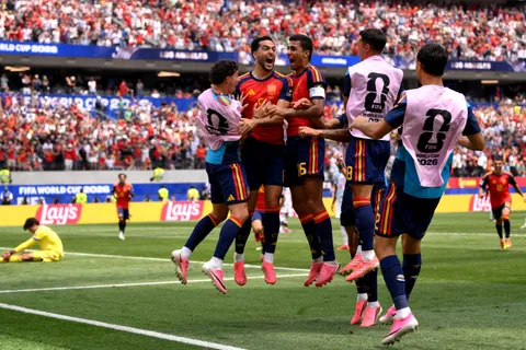 España le ganó 2-1 a Bélgica y se clasificó a las semifinales del Mundial 2026: resumen y goles