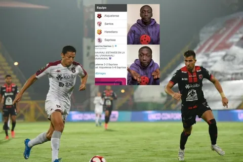 Los memes no perdonaron a Alajuelense luego de quedar eliminado ante el Saprissa