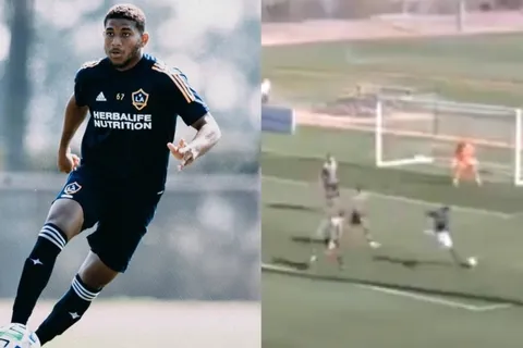 Carlos Harvey marcó un golazo con los Los Angeles Galaxy de la MLS [VIDEO]