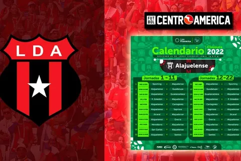 El fixture de Alajuelense en el Clausura 2022: cuándo juega fecha a fecha y contra quién