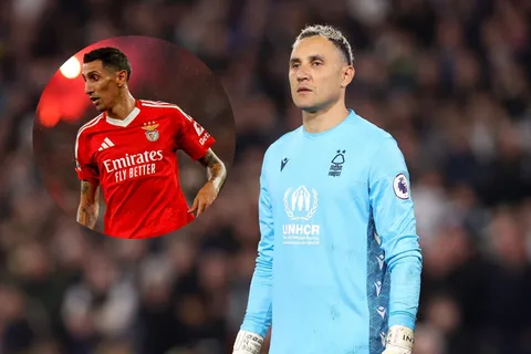 Keylor Navas y Ángel Di María.