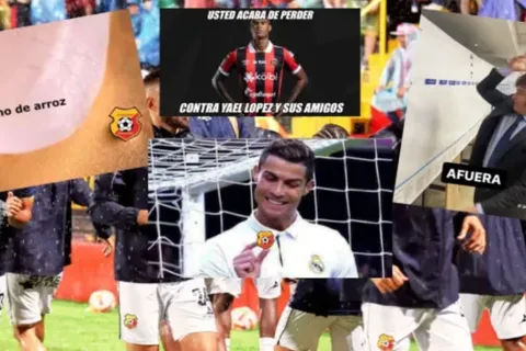 Los memes castigaron a Herediano tras perder ante Alajuelense en la Copa Centroamericana 2023