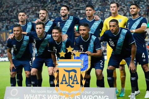 Aficionados de Argentina menosprecian a Guatemala