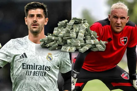 Mientras Thibaut Courtois gana 15 millones en el Real Madrid, esto es lo que cobra Keylor Navas en Newell's