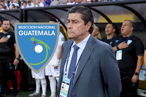 Luis Fernando Tena en la Selección de Guatemala.