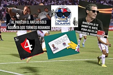 Los memes destrozaron a Atlas tras ser goleado por Olimpia en Concachampions
