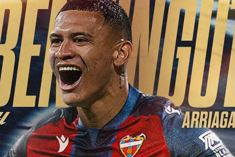 Kervin Arriaga rompe esquemas en Levante y  deslumbra a la Liga Española sin jugar