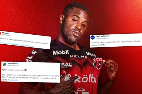 Así reaccionó la prensa al fichaje de Joel Campbell por Alajuelense.