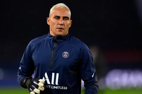 Keylor Navas fue suplente con el Paris Saint Germain