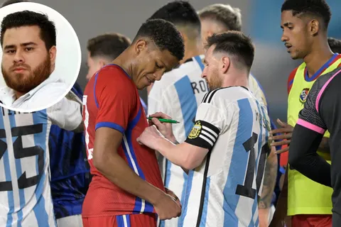 Periodista hondureño atacó a jugadores panameños por pedir la camiseta de Enzo: "Es una vergüenza"