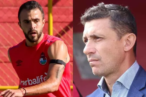 Rodrigo Saravia y Sebastián Bini en Municipal.