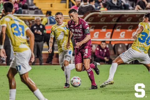 Saprissa vs. Escopiones por el Apertura 2026.
