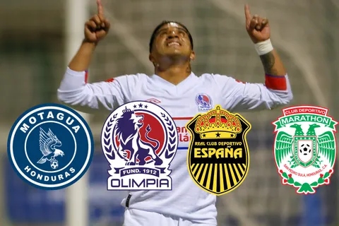 Así está la tabla de posiciones del Clausura 2026: Olimpia amenaza liderato de Motagua tras triunfo ante Marathón