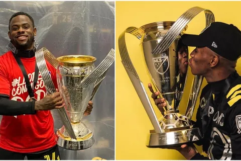 Los costarricenses Waylon Francis y Luis Díaz celebraron el título de la MLS
