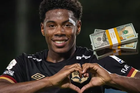 Mientras en Olimpia tenía un valor de 175 mil dólares, este es el nuevo precio de Dereck Moncada en Colombia