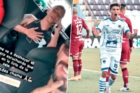 La emocionante reacción de Kenneth Vargas al enterarse de su convocatoria con Costa Rica [VIDEO]