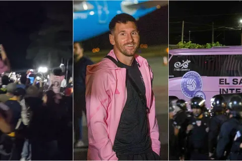 Lionel Messi llegó a El Salvador: así fue el multitudinario recibimiento a Inter Miami (VIDEO)